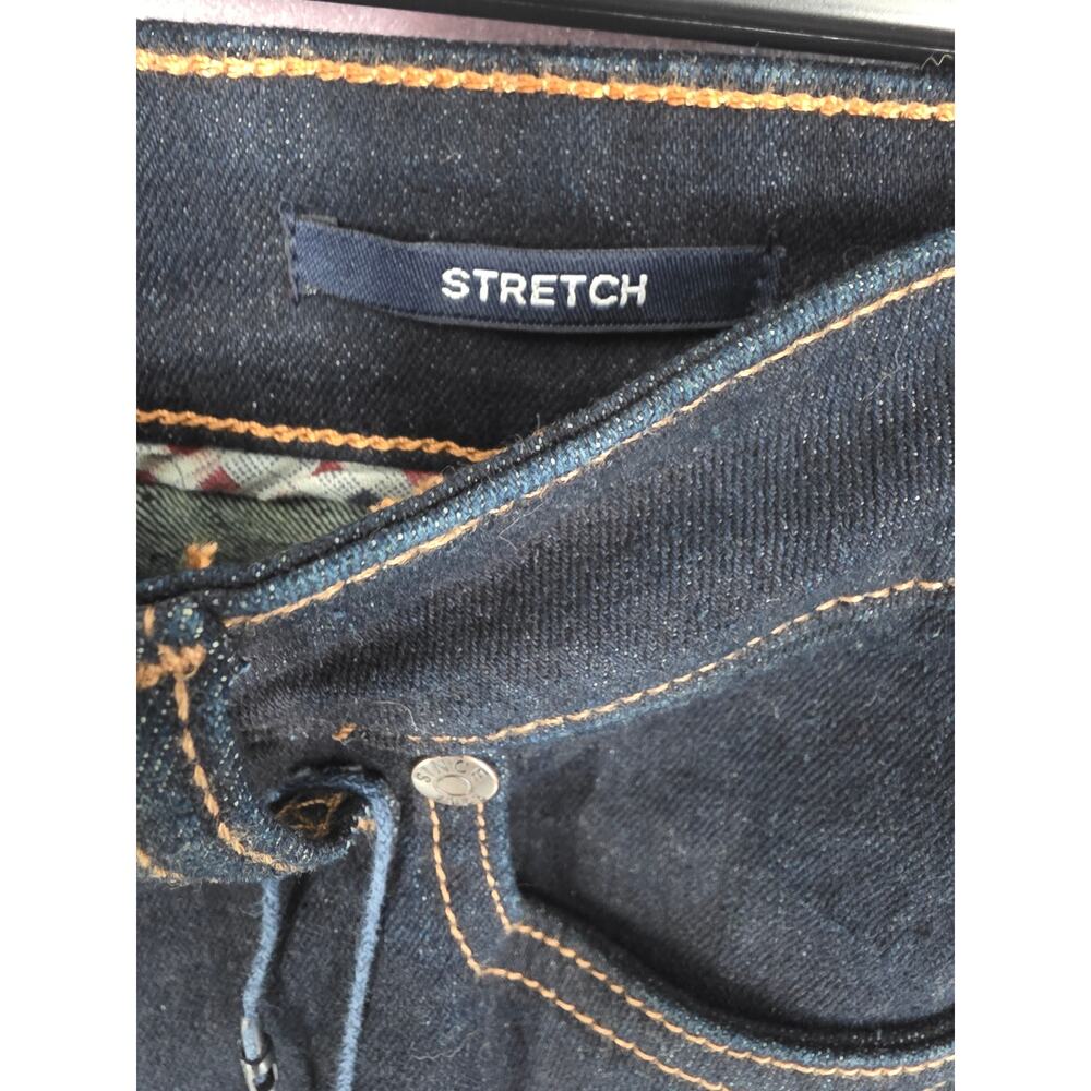 Ben Sherman Jeans Men's 30x32 Straight Fit Dark Wash Dark Blue NWT - Picture 4 of 5